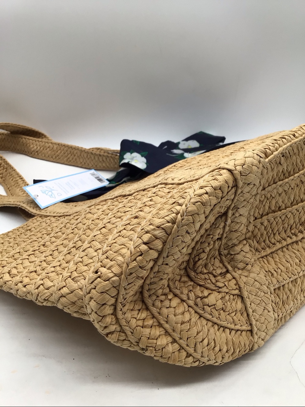 Draper James Straw Shoulder Bag - Picture 7 of 8